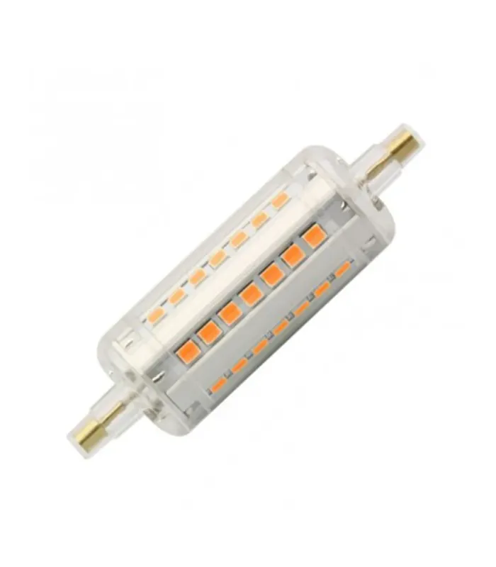 BOMBILLA LED R7S 6W 360º 78mm