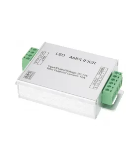 AMPLIFICADOR TIRA RGB 12 VDC | Iluminación LED Profesional