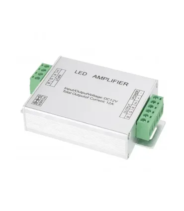 AMPLIFICADOR TIRA RGB 12 VDC | Iluminación LED Profesional
